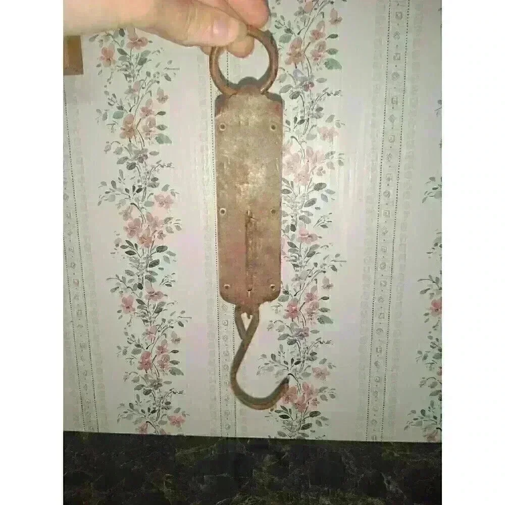 Vintage Hanging Fish Scale Rustic Farmhouse Decor